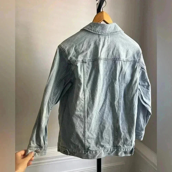 Madewell oversized trucker jacket - Picture 2 of 3